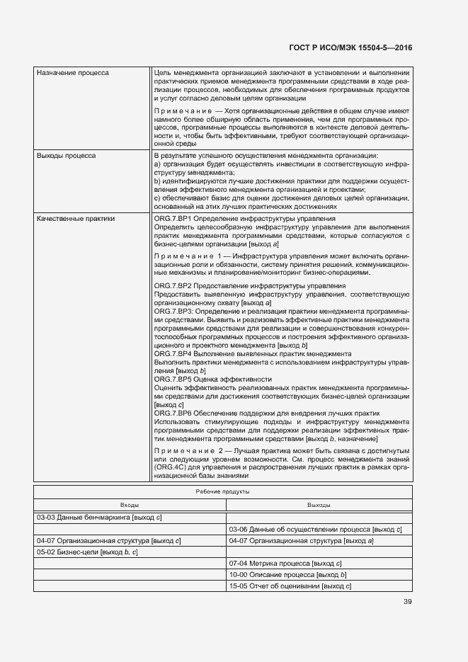 Страница 42 ГОСТ Р ИСО/МЭК 15504-5-2016