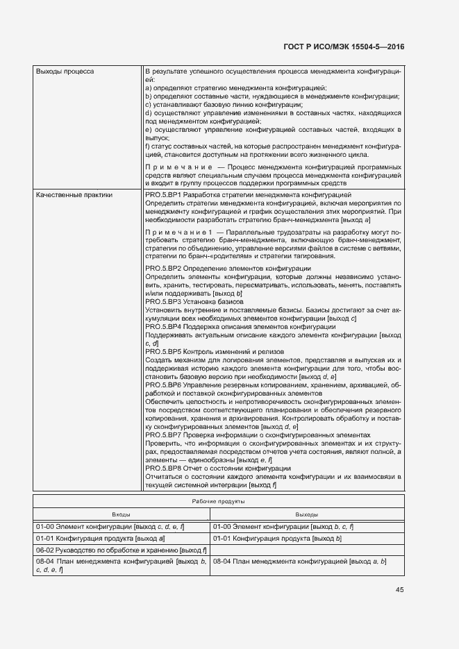 Страница 48 ГОСТ Р ИСО/МЭК 15504-5-2016