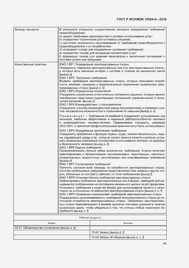 Страница 52 ГОСТ Р ИСО/МЭК 15504-5-2016