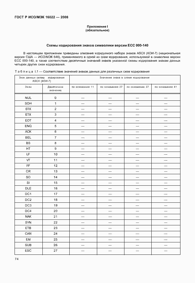 Страница 79 ГОСТ Р ИСО/МЭК 16022-2008