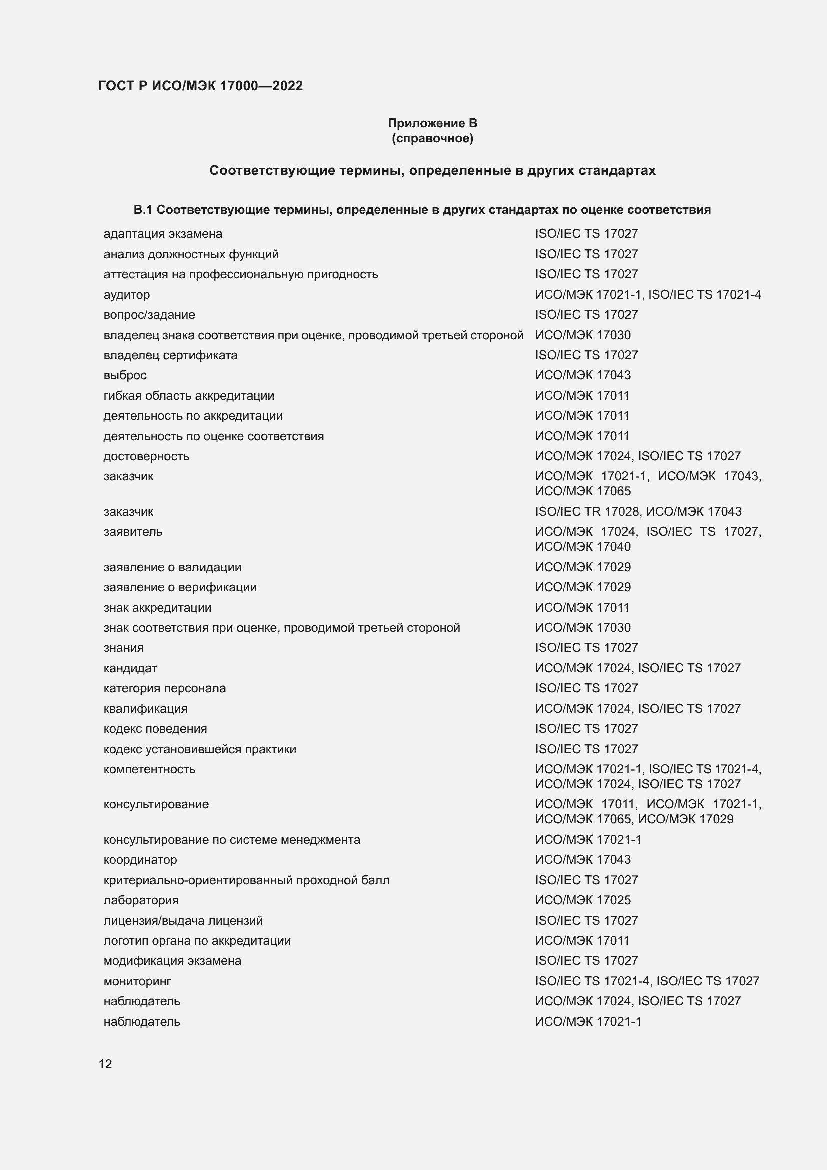 Страница 16 ГОСТ Р ИСО/МЭК 17000-2022