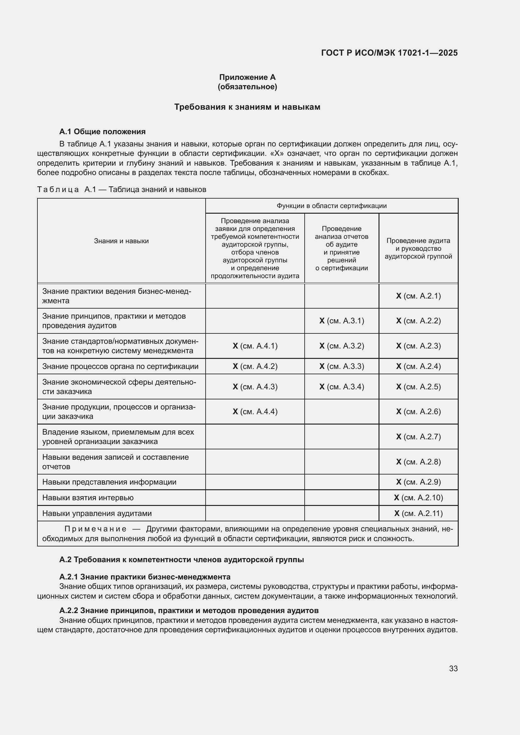 Страница 39 ГОСТ Р ИСО/МЭК 17021-1-2025