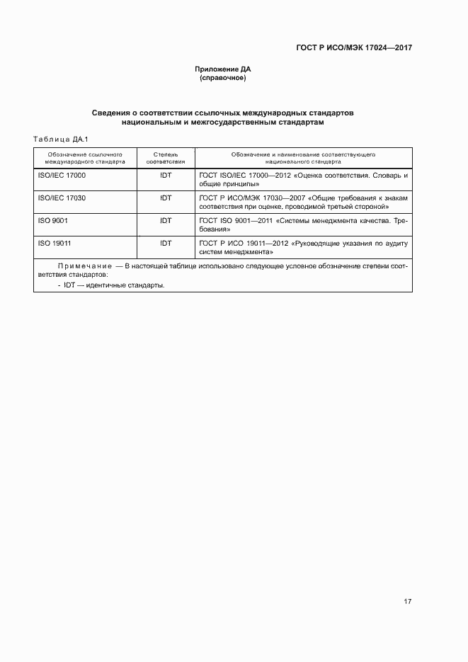 Страница 21 ГОСТ Р ИСО/МЭК 17024-2017