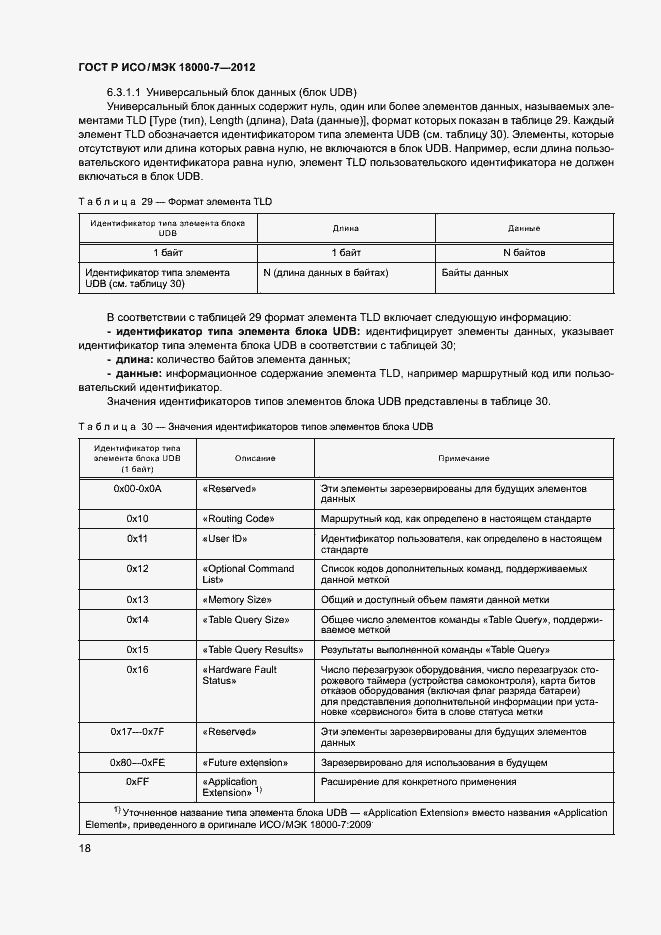 Страница 27 ГОСТ Р ИСО/МЭК 18000-7-2012