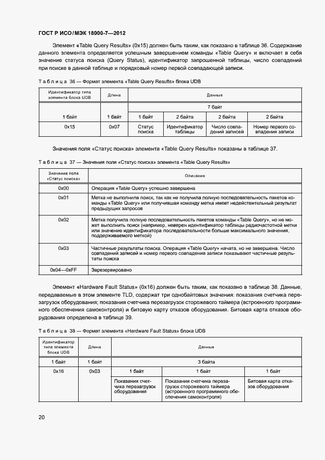 Страница 29 ГОСТ Р ИСО/МЭК 18000-7-2012