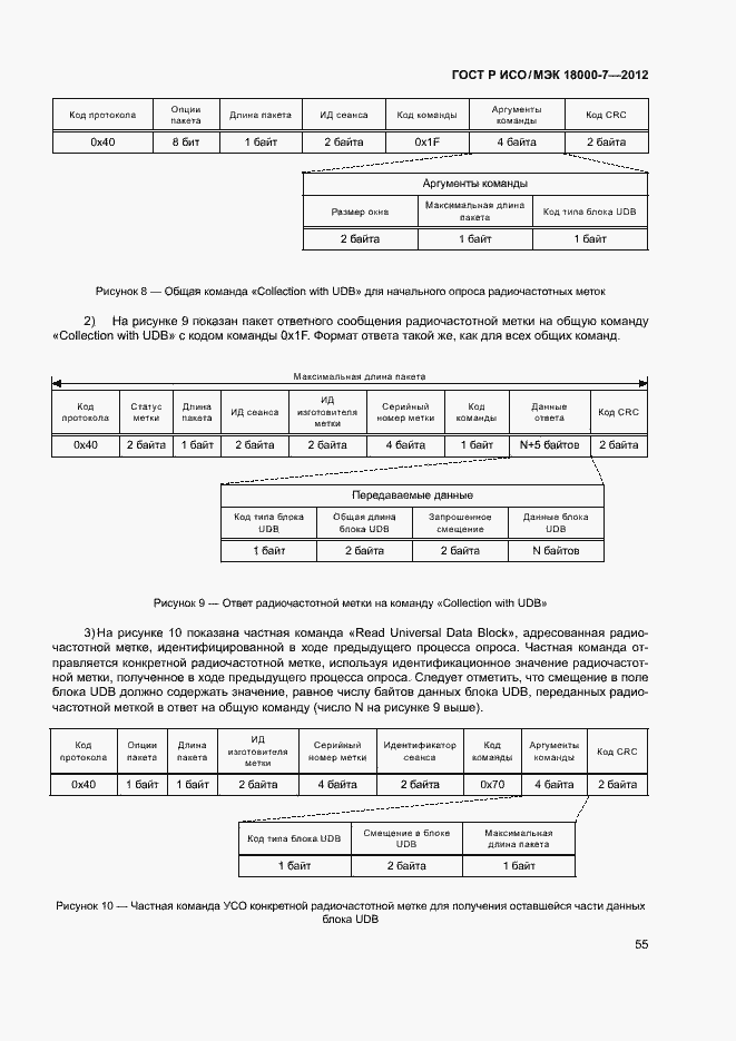 Страница 64 ГОСТ Р ИСО/МЭК 18000-7-2012