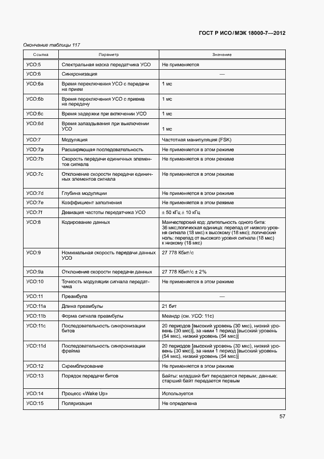 Страница 66 ГОСТ Р ИСО/МЭК 18000-7-2012