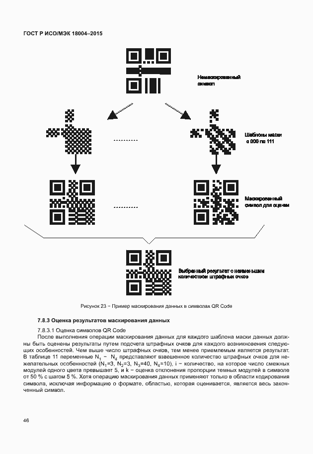 Страница 51 ГОСТ Р ИСО/МЭК 18004-2015