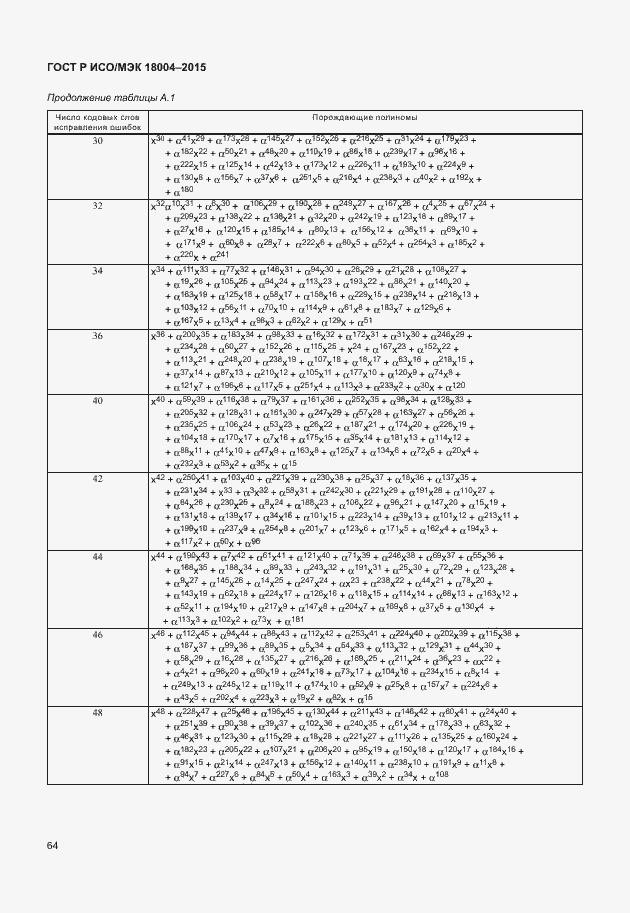 Страница 69 ГОСТ Р ИСО/МЭК 18004-2015
