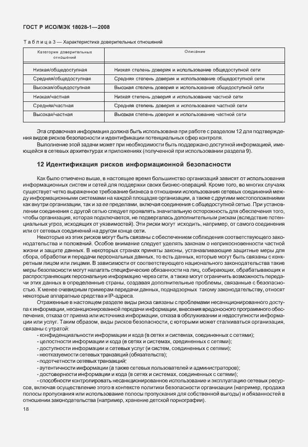 Страница 22 ГОСТ Р ИСО/МЭК 18028-1-2008