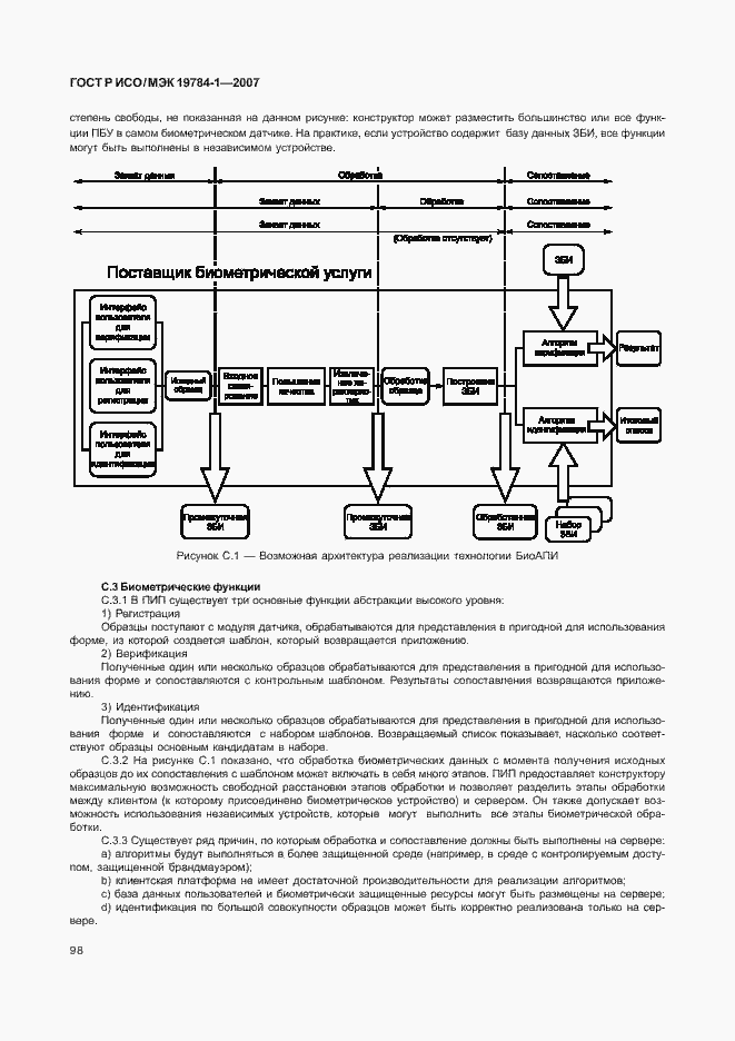 Страница 105 ГОСТ Р ИСО/МЭК 19784-1-2007