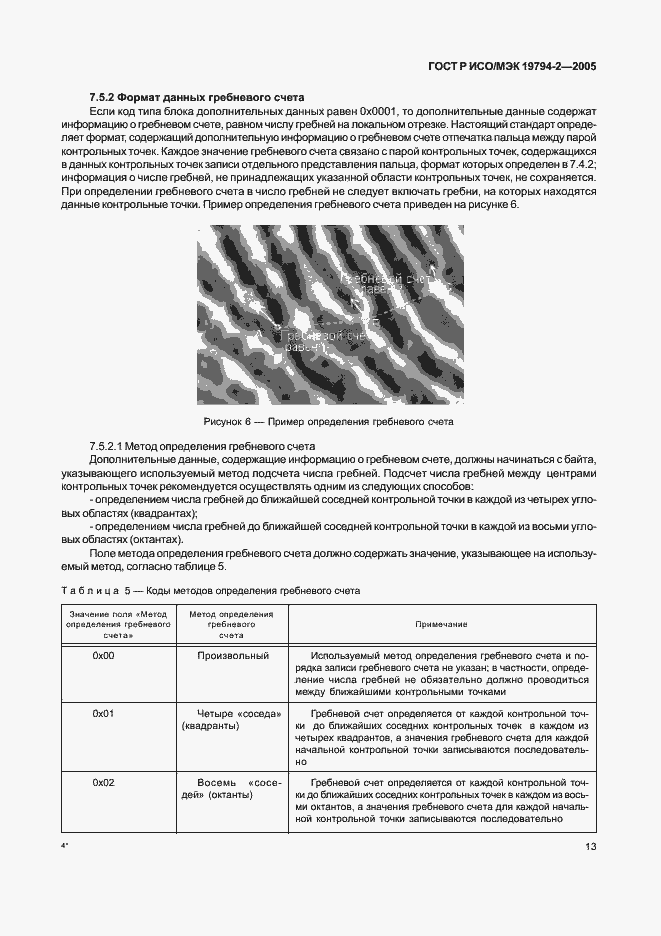 Страница 17 ГОСТ Р ИСО/МЭК 19794-2-2005