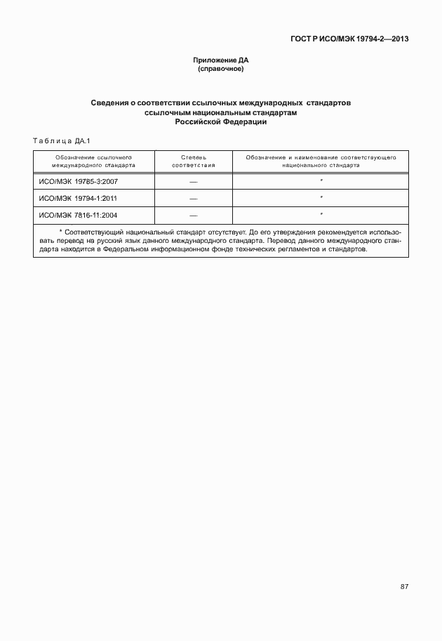 Страница 91 ГОСТ Р ИСО/МЭК 19794-2-2013