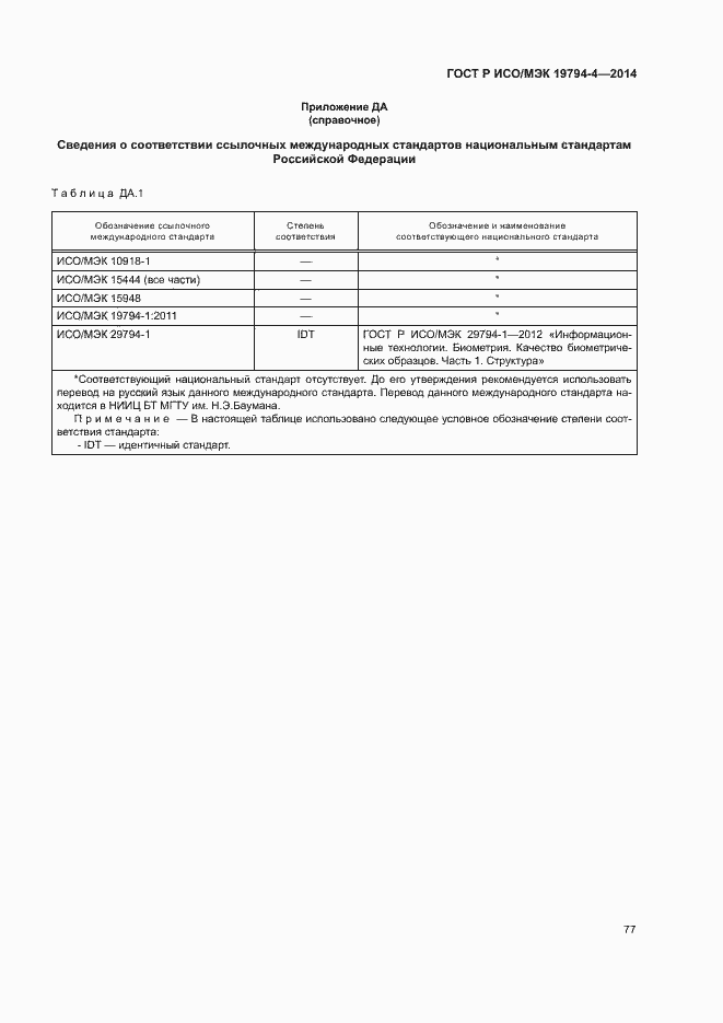 Страница 81 ГОСТ Р ИСО/МЭК 19794-4-2014