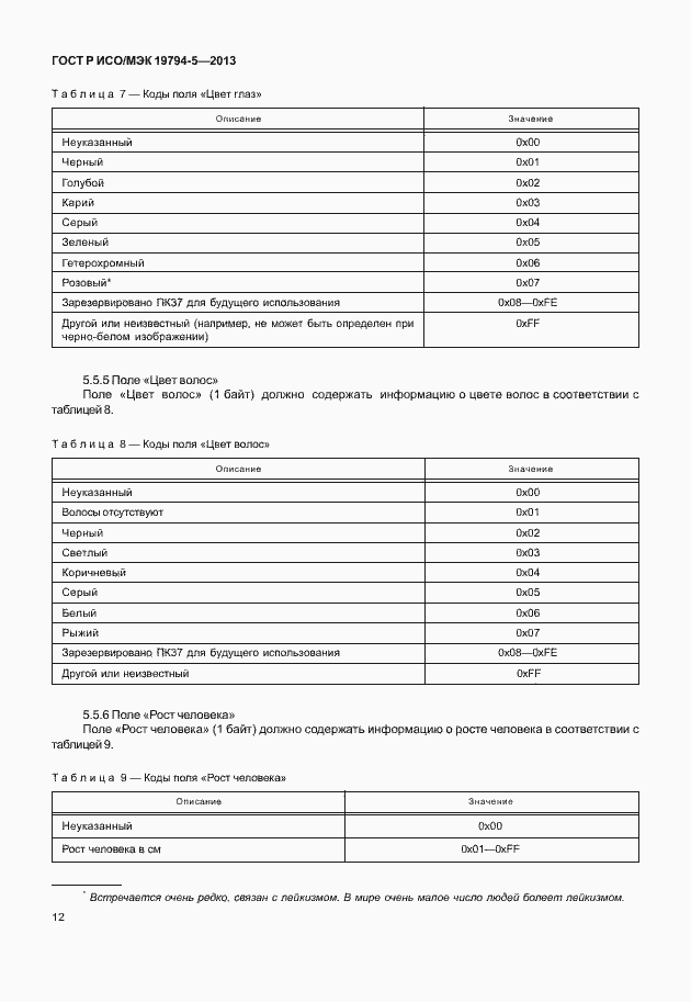 Страница 19 ГОСТ Р ИСО/МЭК 19794-5-2013