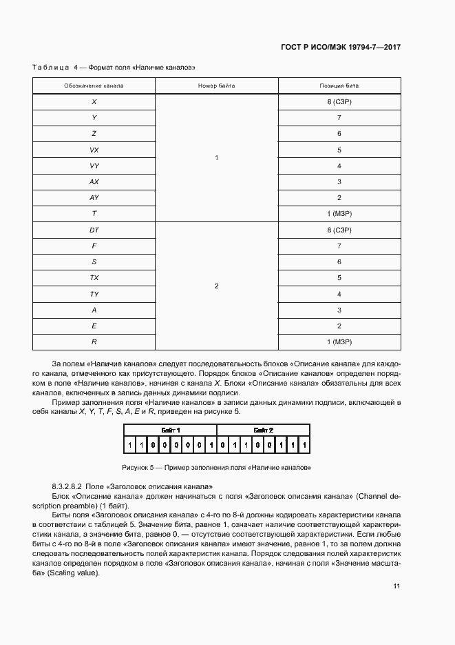 Страница 14 ГОСТ Р ИСО/МЭК 19794-7-2017