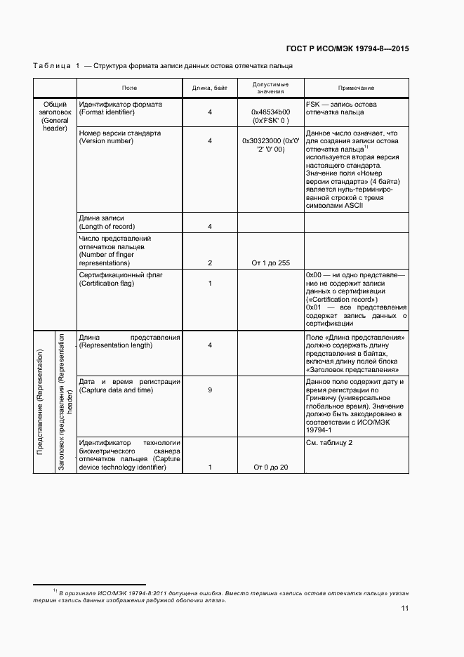 Страница 15 ГОСТ Р ИСО/МЭК 19794-8-2015