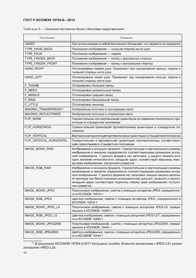 Страница 18 ГОСТ Р ИСО/МЭК 19794-9-2015