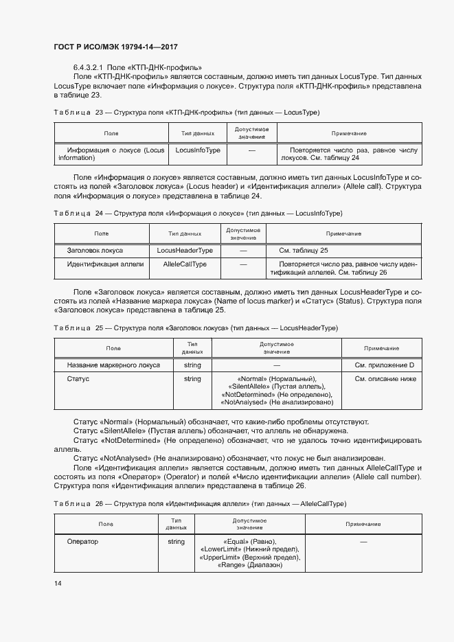 Страница 18 ГОСТ Р ИСО/МЭК 19794-14-2017