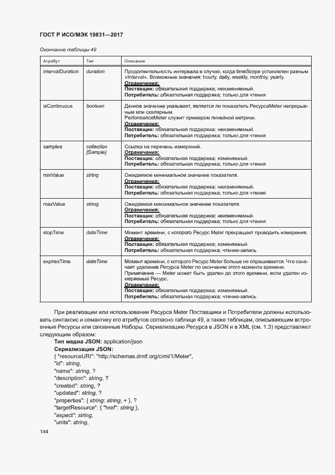 Страница 148 ГОСТ Р ИСО/МЭК 19831-2017