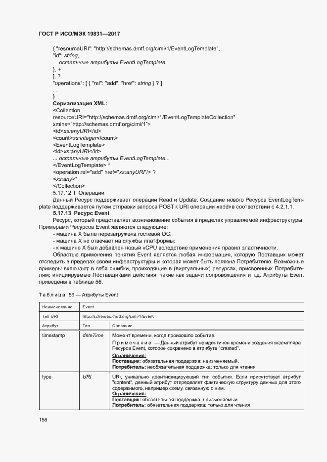 Страница 162 ГОСТ Р ИСО/МЭК 19831-2017