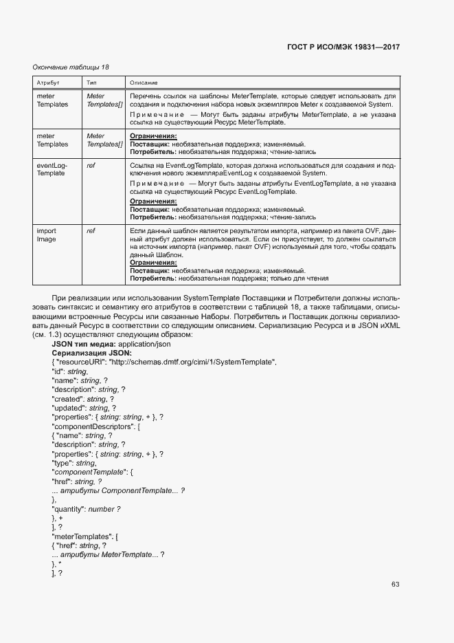 Страница 67 ГОСТ Р ИСО/МЭК 19831-2017