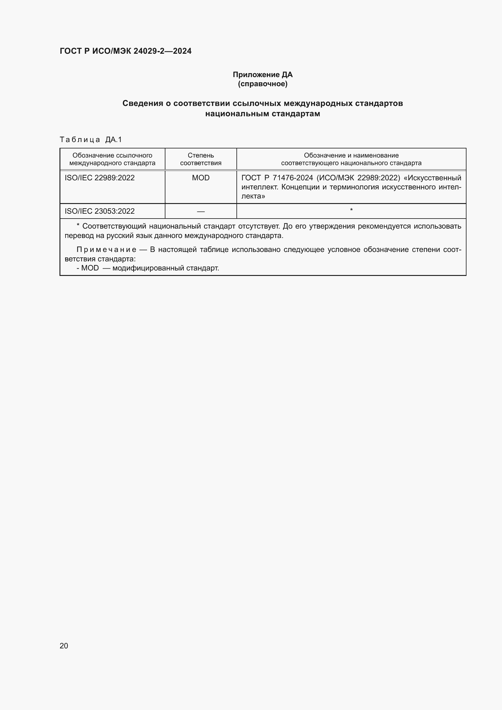 Страница 24 ГОСТ Р ИСО/МЭК 24029-2-2024