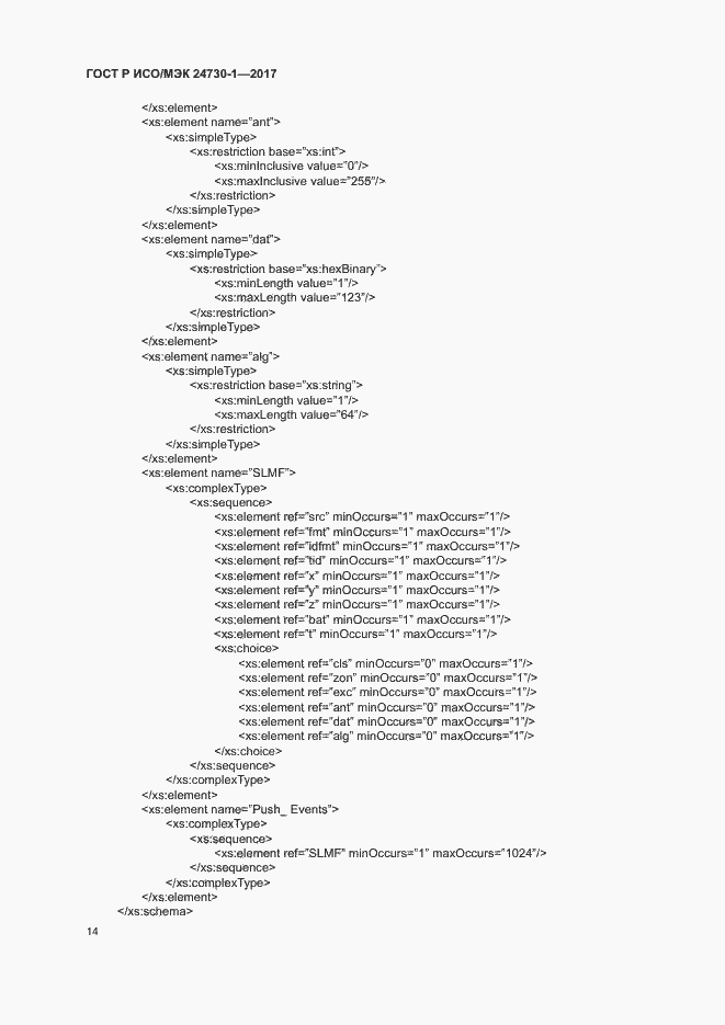 Страница 19 ГОСТ Р ИСО/МЭК 24730-1-2017