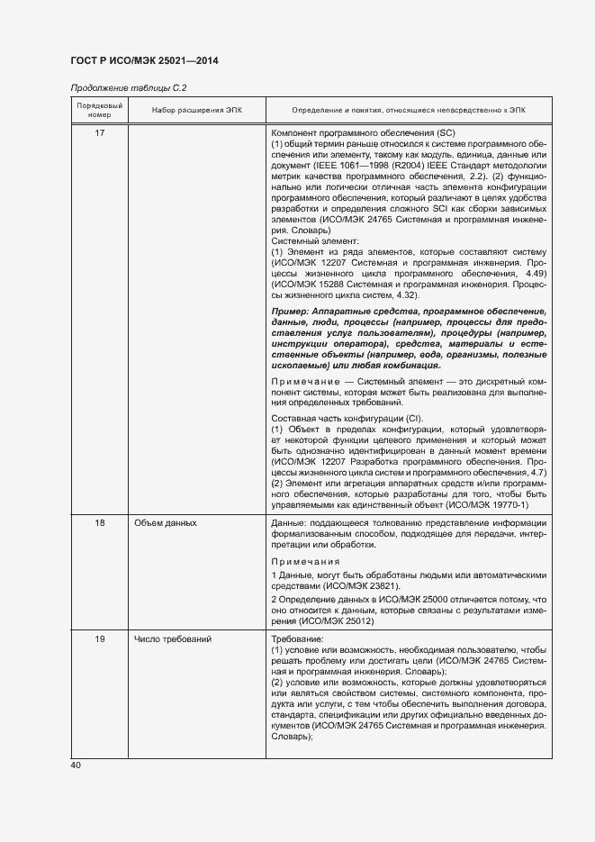 Страница 45 ГОСТ Р ИСО/МЭК 25021-2014
