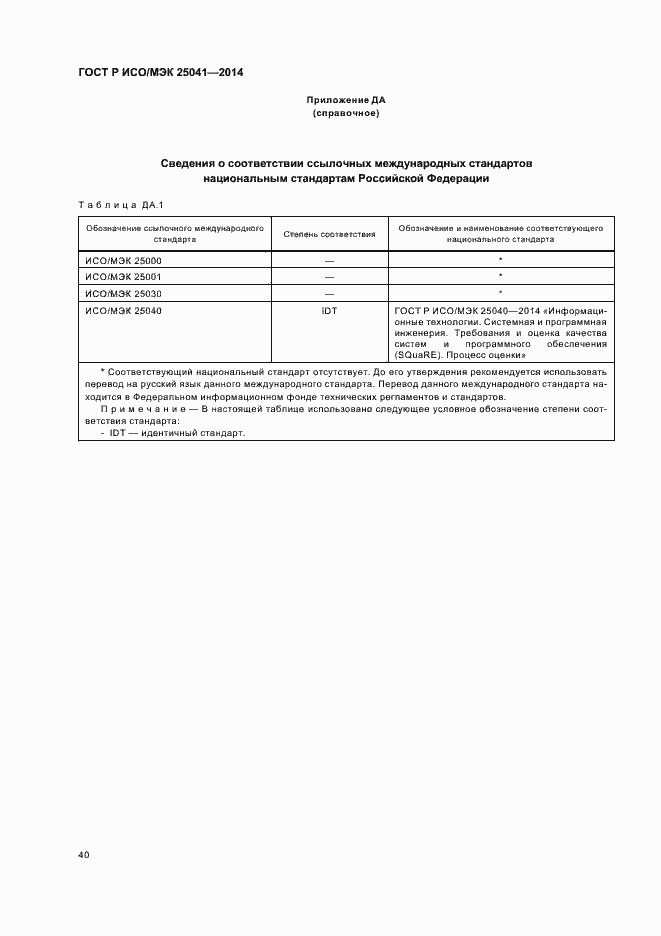 Страница 46 ГОСТ Р ИСО/МЭК 25041-2014