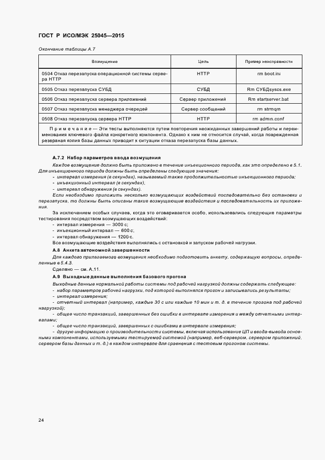 Страница 30 ГОСТ Р ИСО/МЭК 25045-2015