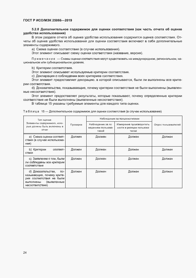 Страница 30 ГОСТ Р ИСО/МЭК 25066-2019