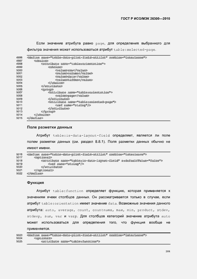 Страница 299 ГОСТ Р ИСО/МЭК 26300-2010
