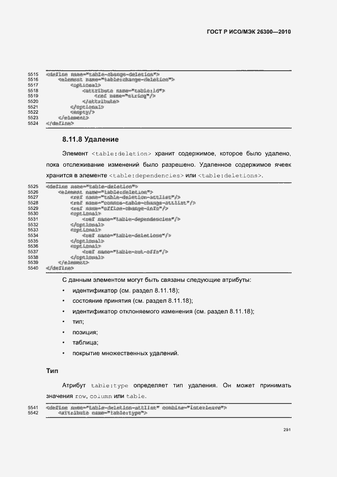 Страница 321 ГОСТ Р ИСО/МЭК 26300-2010