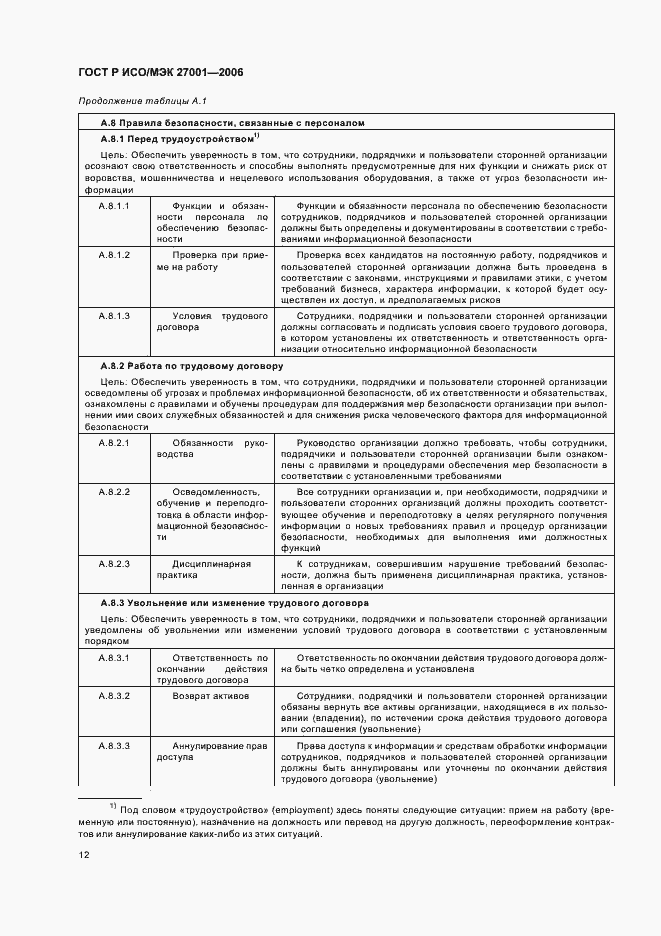 Страница 17 ГОСТ Р ИСО/МЭК 27001-2006