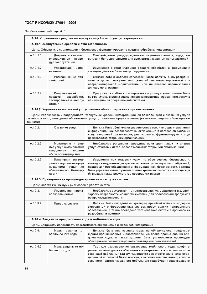 Страница 19 ГОСТ Р ИСО/МЭК 27001-2006
