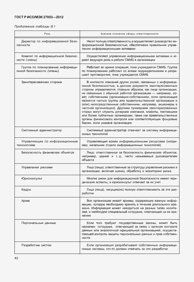 Страница 45 ГОСТ Р ИСО/МЭК 27003-2012