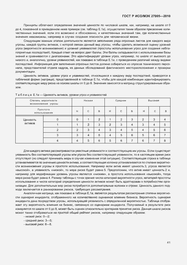 Страница 45 ГОСТ Р ИСО/МЭК 27005-2010