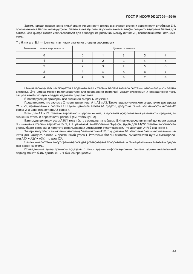 Страница 47 ГОСТ Р ИСО/МЭК 27005-2010