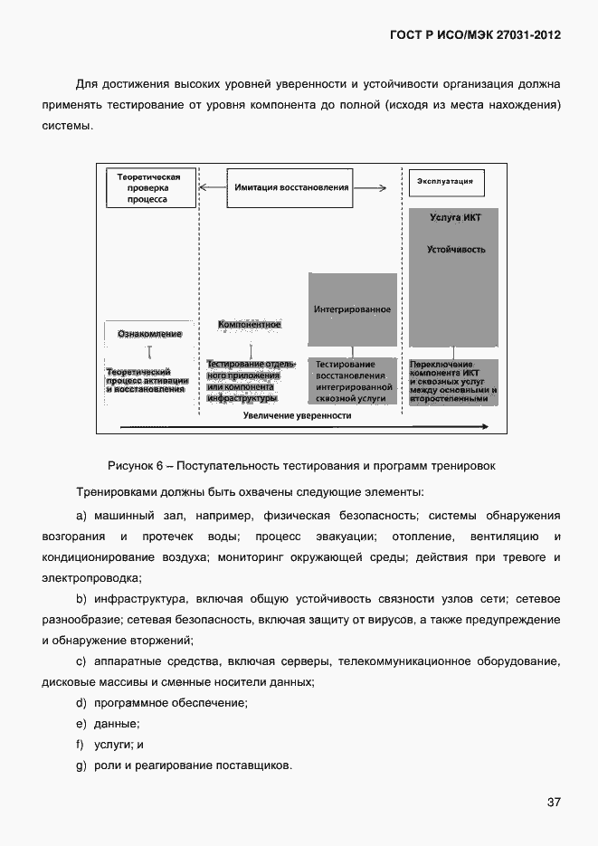 Страница 46 ГОСТ Р ИСО/МЭК 27031-2012