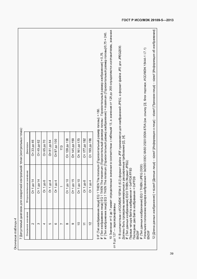 Страница 43 ГОСТ Р ИСО/МЭК 29109-5-2013