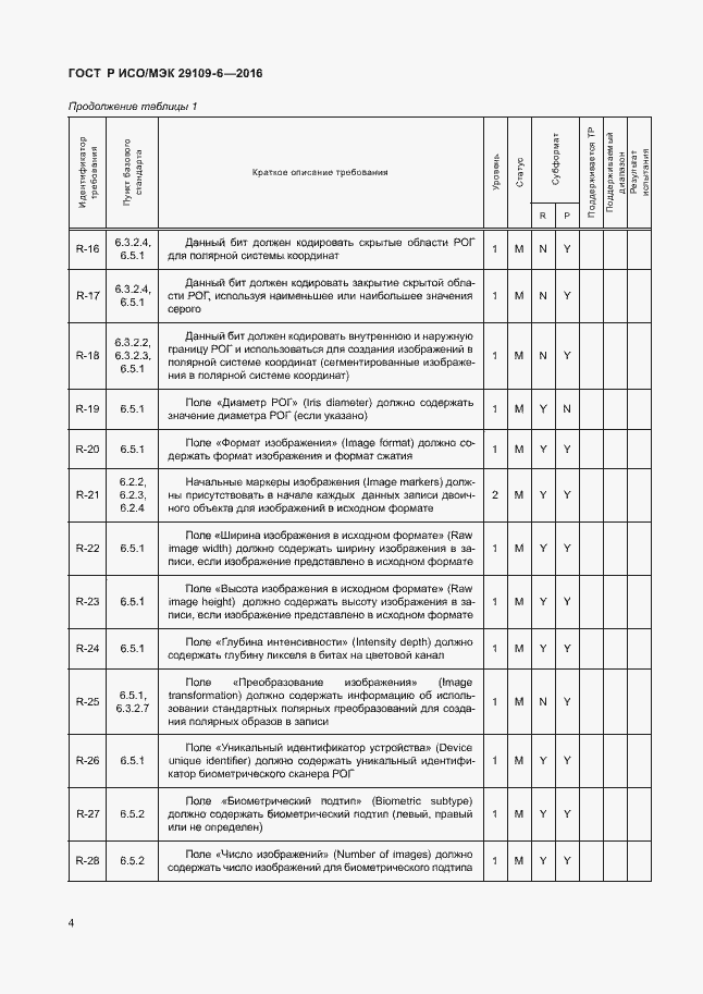 Страница 8 ГОСТ Р ИСО/МЭК 29109-6-2016