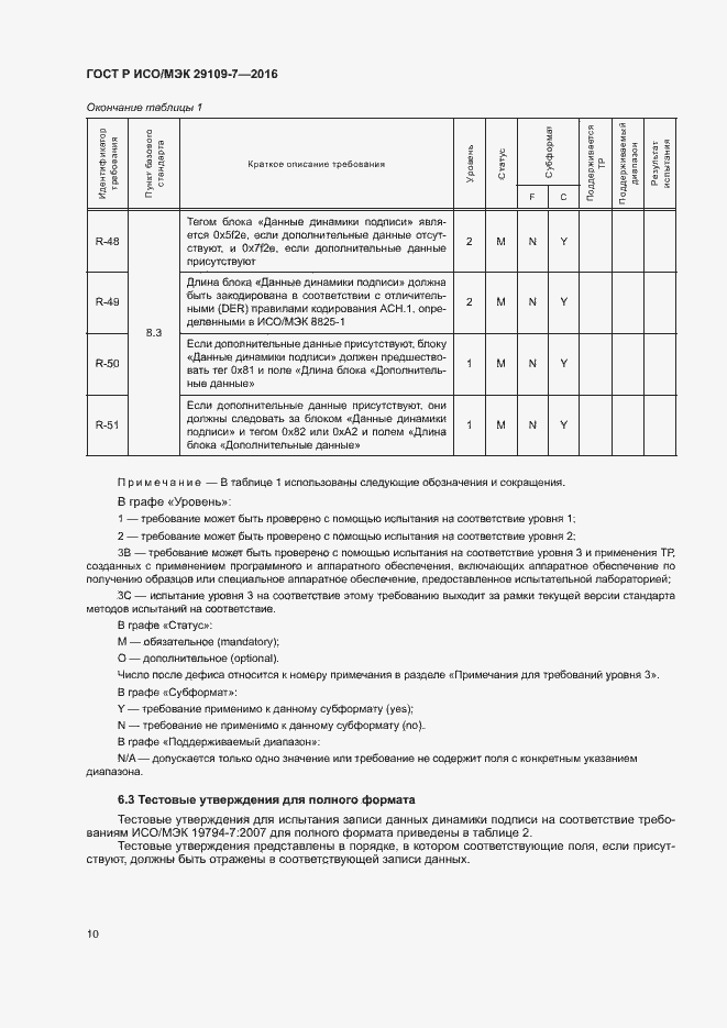 Страница 14 ГОСТ Р ИСО/МЭК 29109-7-2016
