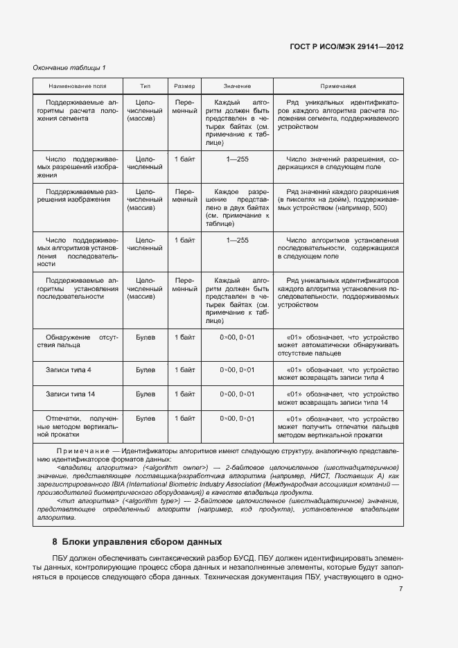 Страница 11 ГОСТ Р ИСО/МЭК 29141-2012