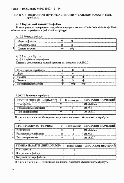 Страница 20 ГОСТ Р ИСО/МЭК МФС 10607-3-94