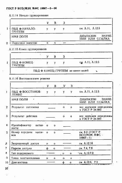 Страница 34 ГОСТ Р ИСО/МЭК МФС 10607-5-94