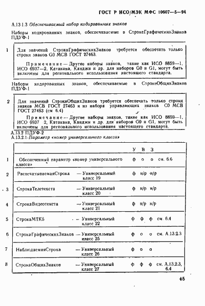 Страница 49 ГОСТ Р ИСО/МЭК МФС 10607-5-94