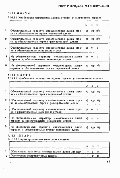 Страница 51 ГОСТ Р ИСО/МЭК МФС 10607-5-94