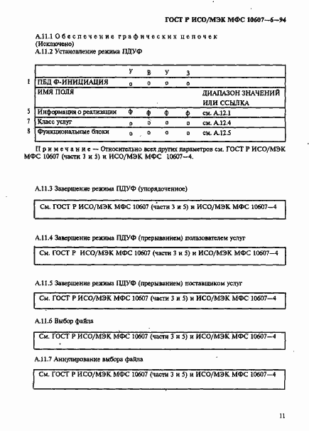 Страница 15 ГОСТ Р ИСО/МЭК МФС 10607-6-94