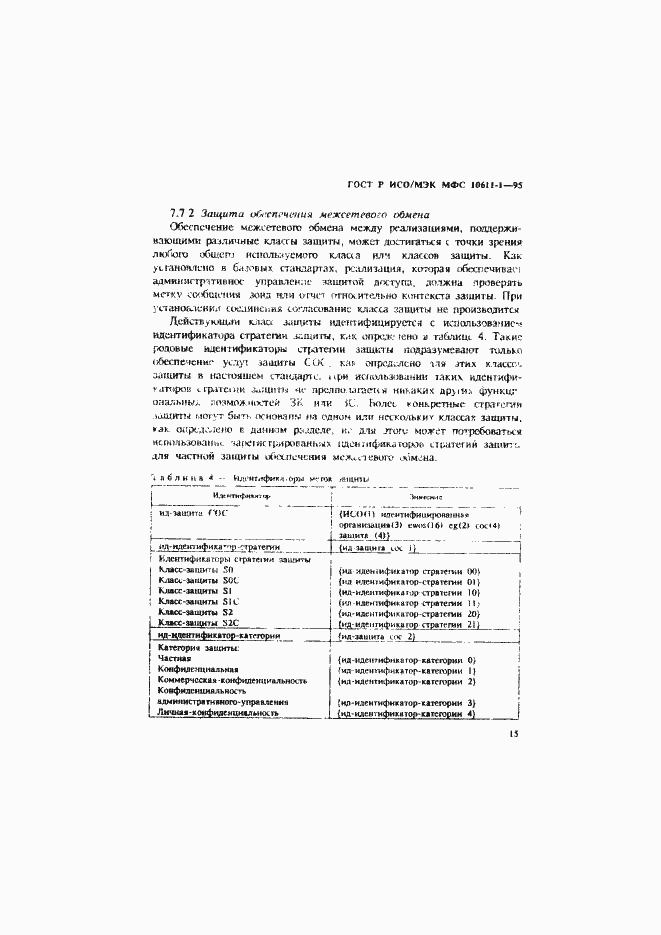 Страница 20 ГОСТ Р ИСО/МЭК МФС 10611-1-95